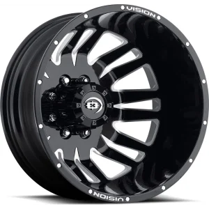 Vision Wheel HD – 401 RIVAL – Black – 20″x8.25″ -166.1mm – Summer Wheels – 401H2880BMFRL